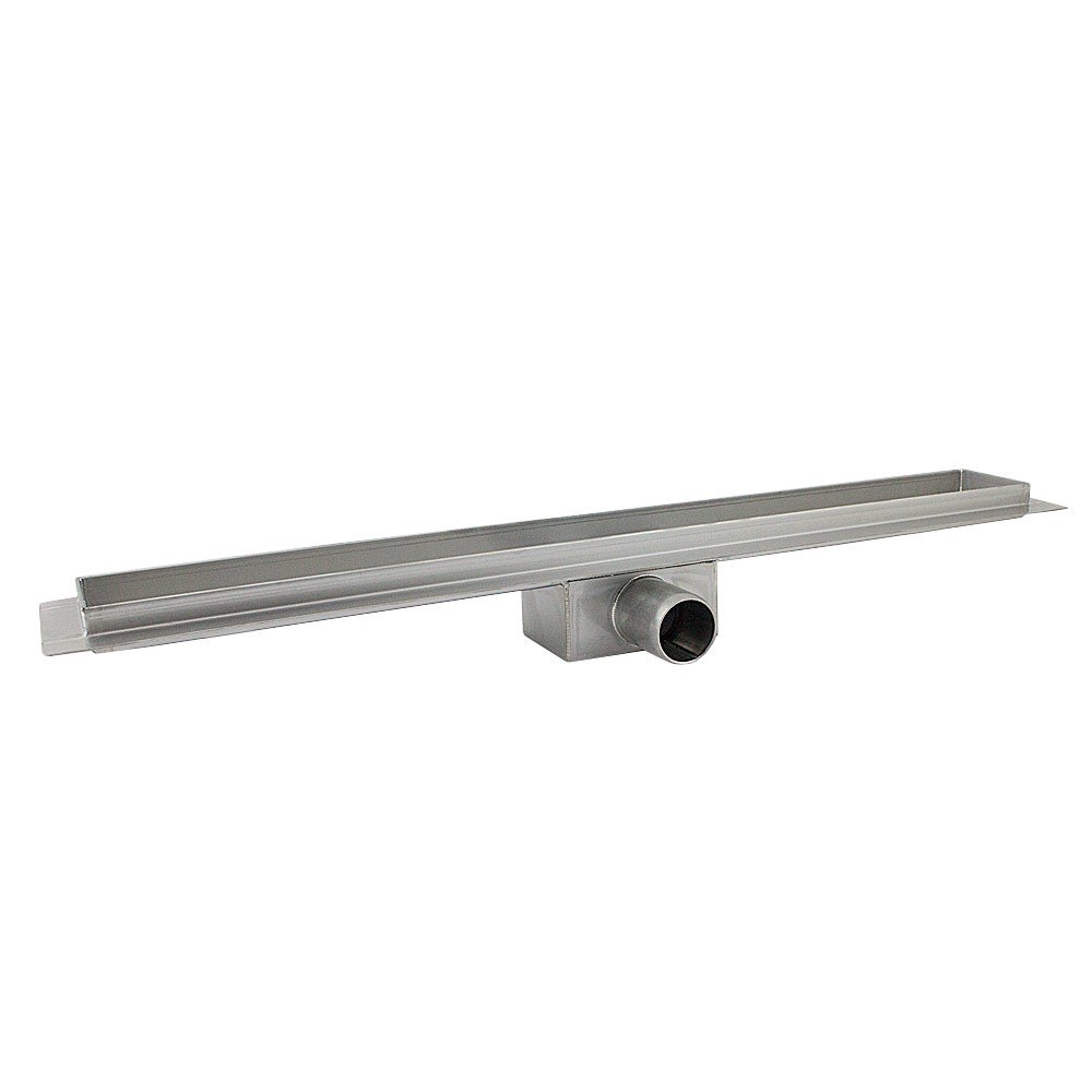 Sprchový lineární žlab 90cm nerezová ocel vpusť se sifonem Streifen M16857